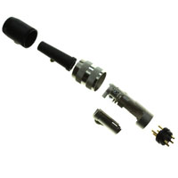 Amphenol Sine Systems Corp - T 3300 018 - CONN MALE 4POS INLINE MNT GOLD