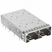 Amphenol Commercial Products - U77-A261M-2081 - CONN SFP+ 1X2 CAGE SPRING FINGER