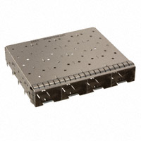 Amphenol Commercial Products - U77-A461M-2081 - CONN SFP+ 1X4 CAGE SPRING FINGER