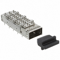 Amphenol Commercial Products - U90-T161-1D0A - CONN QSFP CAGE W/HEATSINK R/A