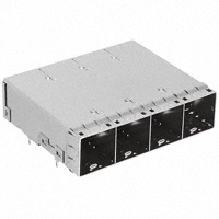 Amphenol Commercial Products - U92-A410-1001-30 - CONN MINI SAS RCPT W/CAGE 1X4