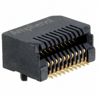 Amphenol Commercial Products - UE76-A20-2000T - CONN RECPT SFP+ 20POS R/A SMT