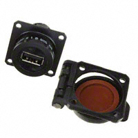 Amphenol PCD - USBF21BSCC - CAP SNAP AND RCPT PNL MT BLACK