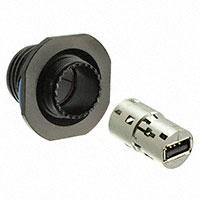 Amphenol PCD - USBFTV72ZN - CONN USB-A RCPT SQ JAM NUT-SOLDR