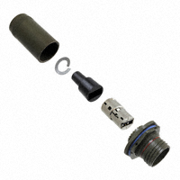 Amphenol PCD - USBFTV7PE1G - CONN JAM NUT RCPT W/BKSHELL GRN