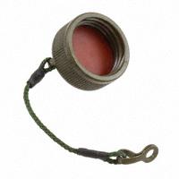 Amphenol PCD - USBFTVC2G - CAP METAL FOR SQ FLANGE RCPT GRN