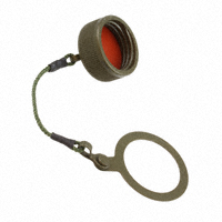 Amphenol PCD - USBFTVC7G - CAP METALLIC FOR JAMNUT RCPT GRN