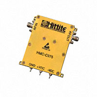 Analog Devices Inc. - HMC-C075 - TWO STAGE POW AMP MODULE 10 MHZ