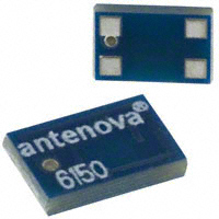 Antenova - A6150 - ANTENNA CHIP 2.4GHZ SMD LEFT FD