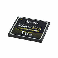 Apacer Memory America - AP-CF016GRANS-ETNRC - MEM CARD COMPACTFLASH 16GB SLC