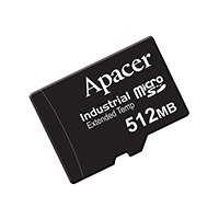 Apacer Memory America - AP-MSD512IDI-1T - MEMORY CARD MICROSD 512MB SLC