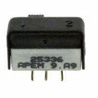 APEM Inc. - 25336NLD - SWITCH SLIDE SPDT 100MA 30V