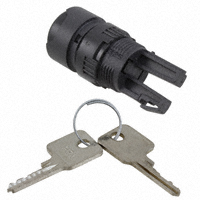 APEM Inc. - A018325 - SWITCH OPERATOR KEYLOCK ROUND