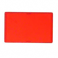 APEM Inc. - A0261B - SCREEN RED RECTANGULAR
