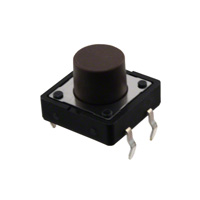 APEM Inc. - ADTS25NV - SWITCH TACTILE SPST-NO 0.05A 12V