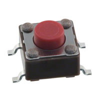 APEM Inc. - ADTSM62RVTR - SWITCH TACTILE SPST-NO 0.05A 12V