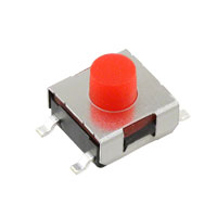 APEM Inc. - ADTSMW67RVTR - SWITCH TACTILE SPST-NO 0.05A 12V