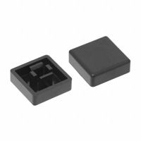APEM Inc. - AKTSC21K - CAP TACTILE SQUARE BLACK