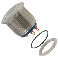 APEM Inc. - AV09C7L3D2001K - SWITCH PUSH SPST-NO 0.05A 24V