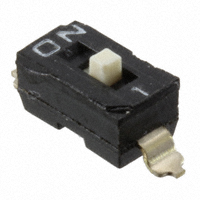 APEM Inc. - DM01 - SWITCH SLIDE DIP SPST 25MA 24V