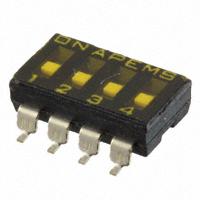 APEM Inc. - DMR04TTR - SWITCH SLIDE DIP SPST 25MA 24V