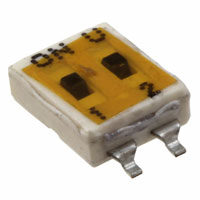 APEM Inc. - IKN0204000 - SWITCH SLIDE DIP SPST 100MA 24V