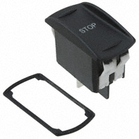 APEM Inc. - KI2XDXXNXX06XXCK - INDICATR BLK 12V RED (STOP)