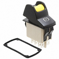 APEM Inc. - KL46CAKLG225N01A6 - SWITCH ROCKER DPDT 10A 24V