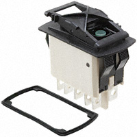 APEM Inc. - KR45CAKEEG - SWITCH ROCKER DPDT 10A 24V