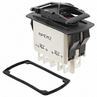 APEM Inc. - KR47CAKDDG - SWITCH ROCKER DPDT 10A 24V