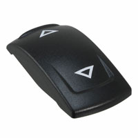 APEM Inc. - KRR12N09XX10 - CAP ROCKER RECTANGULAR BLACK