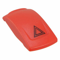 APEM Inc. - KRR16NXXXX13 - CAP ROCKER RECTANGULAR RED