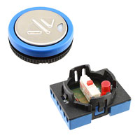 APEM Inc. - LPI5112R1K11714 - SWITCH PUSHBUTTON DPST 5A 12V