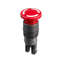 APEM Inc. - A01ESDM - SWITCH OPERATOR 24MM EMERGENCY