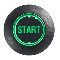 APEM Inc. - FDAP1F1482F03 - SWITCH PUSHBUTTON SPST 200MA 12V