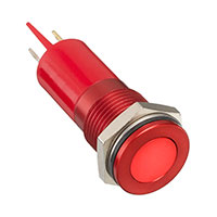 APEM Inc. - Q14F1ARXXHR24E - INDICATOR 24V 14MM FLUSH RED
