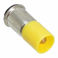 APEM Inc. - MFSY28 - BASED LED MIDGET FLANGE YELLOW