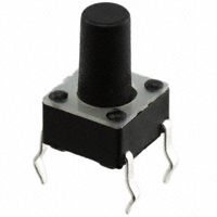 APEM Inc. - MJTP1230B - SWITCH TACTILE SPST-NO 0.05A 12V