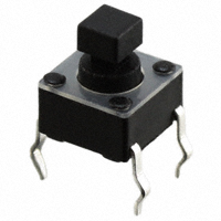 APEM Inc. - MJTP1234A - SWITCH TACTILE SPST-NO 0.05A 12V
