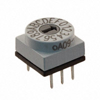 APEM Inc. - PT65103 - SWITCH ROTARY DIP HEX 150MA 24V