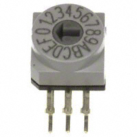 APEM Inc. - PT65106L508 - SW ROTARY DIP HEX COMP 150MA 24V