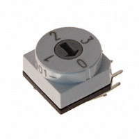 APEM Inc. - PT65112L254 - SWITCH ROTARY DIP BCD 150MA 24V