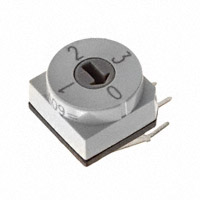 APEM Inc. - PT65121L508 - SWITCH ROTARY DIP SP4T 150MA 24V