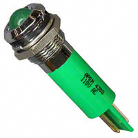 APEM Inc. - Q12P1CXXG110E - INDICATOR 110V 12MM PROM GREEN