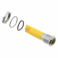 APEM Inc. - Q12P1CXXY24E - INDICATOR 24V 12MM PROMINENT YEL