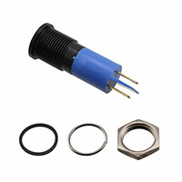 APEM Inc. - Q14F1BXXB12E - INDICATOR 12V 14MM FLUSH BLUE