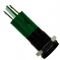 APEM Inc. - Q14F1BXXG24E - INDICATOR 24V 14MM FLUSH GREEN