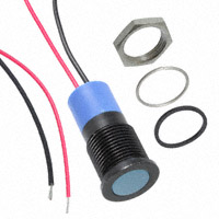 APEM Inc. - Q14F3BXXB12E - LED PM INDICATOR FLUSHED BLUE