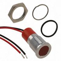 APEM Inc. - Q14F3CXXR24E - LED PM INDICATOR FLUSH RED