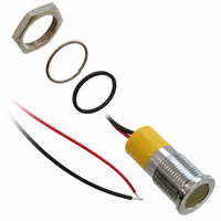 APEM Inc. - Q14F3CXXY12E - LED PM INDICATOR FLUSH YELLOW